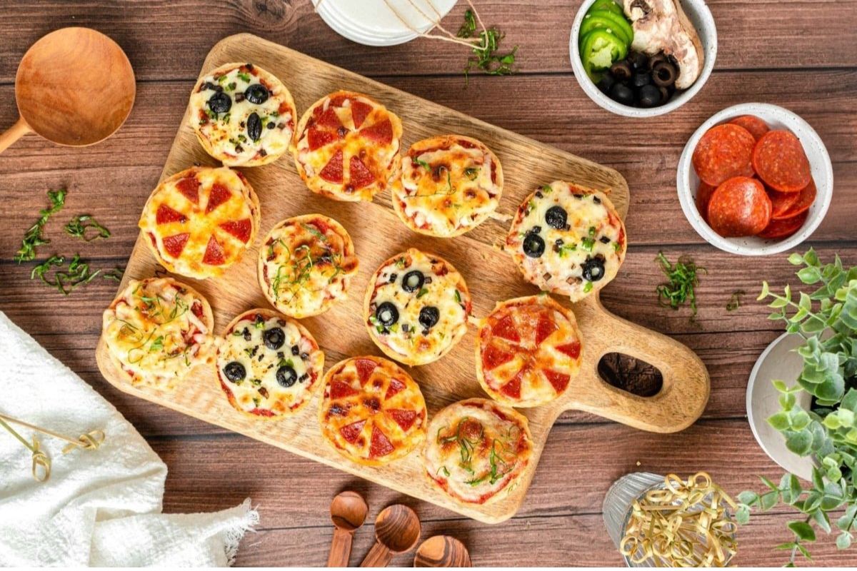 15-minute Diy Bagel Bites. 