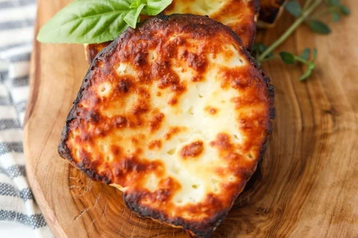Air Fryer Halloumi Cheese.