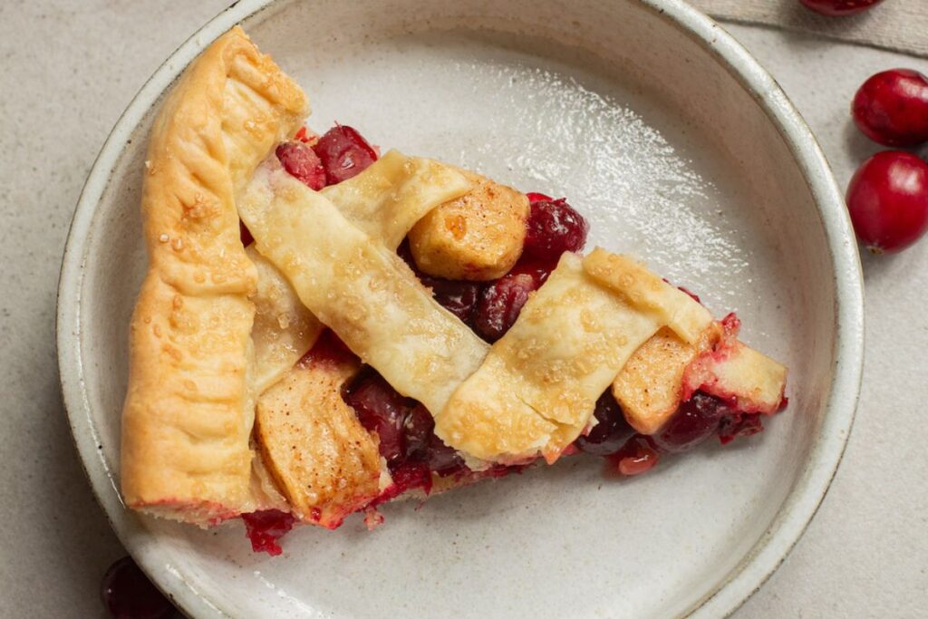 Apple Cranberry Pie.