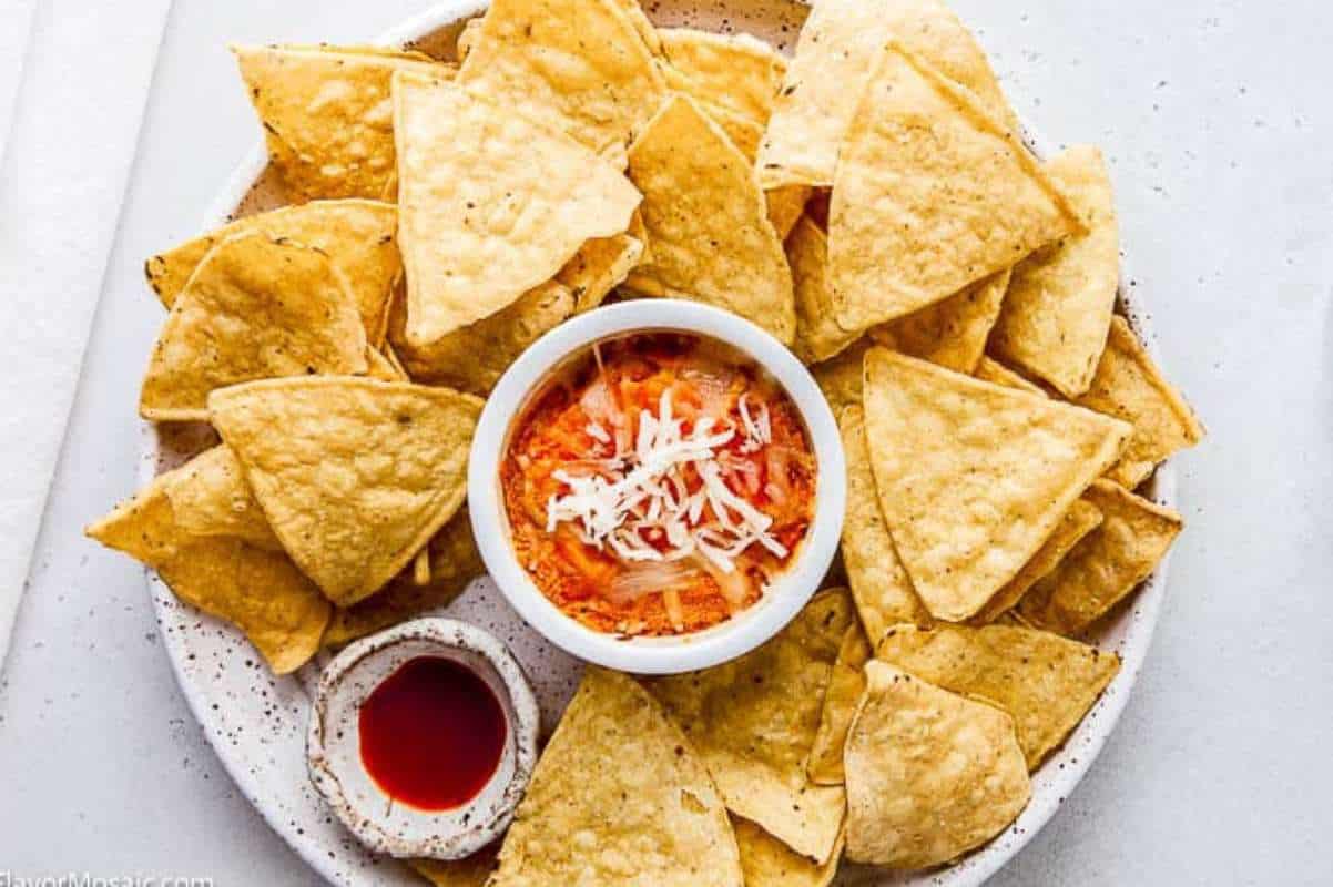 Baked Buffalo Chicken Dip 