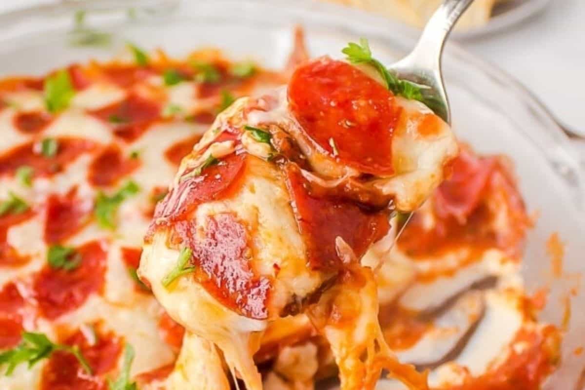 Baked Pepperoni Dip.