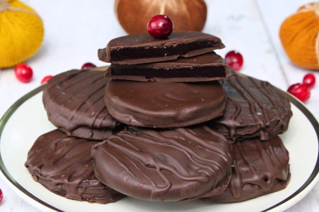 Chocolate Covered Cranberry Sauce.