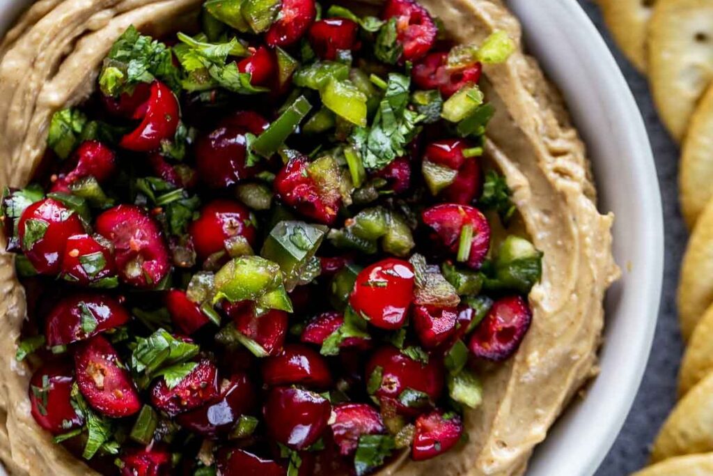 Cranberry Jalapeno Dip.
