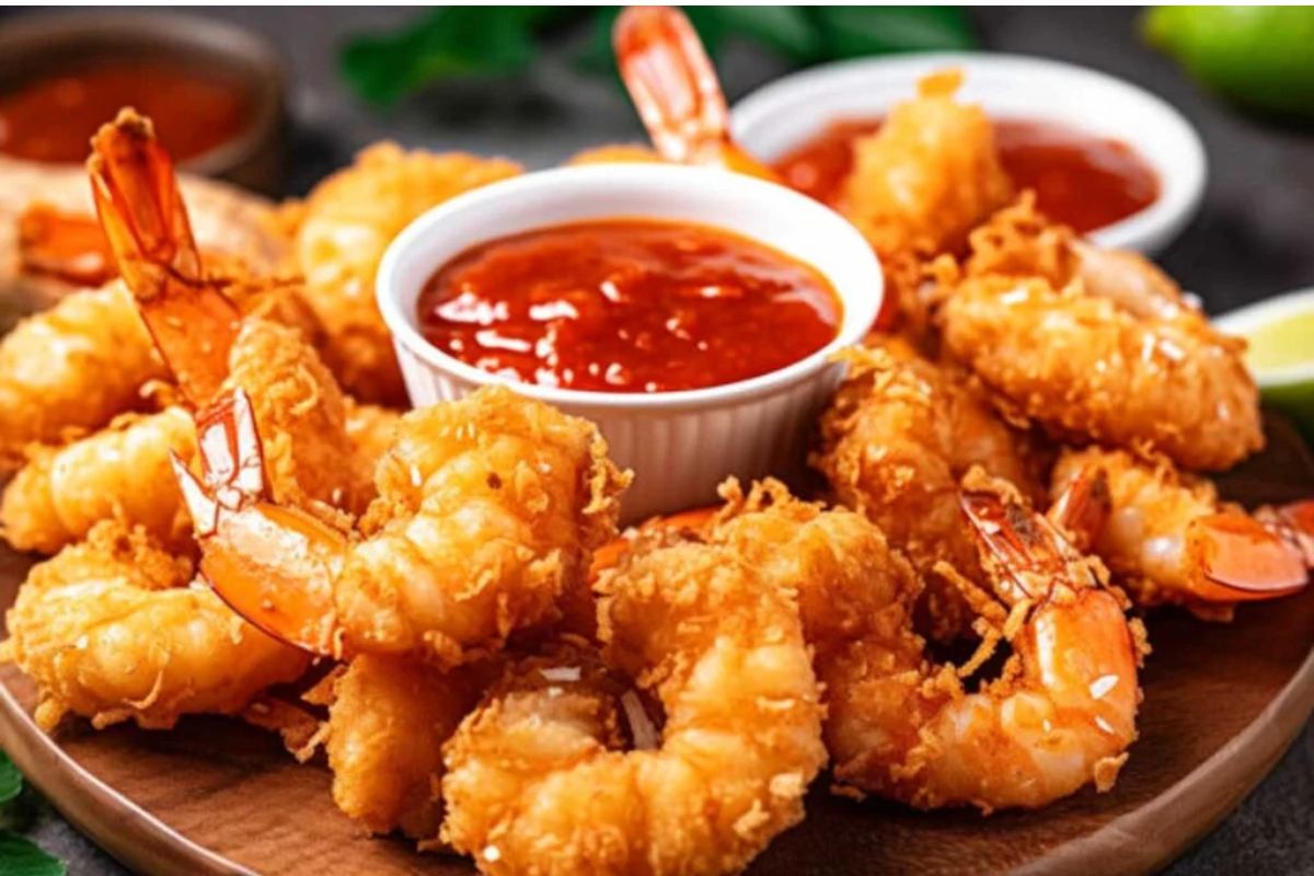 Crispy Coconut Shrimp.