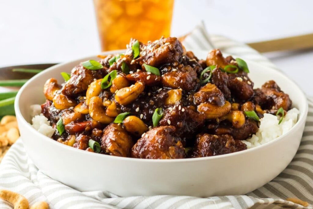 Crockpot Cashew Chicken. 