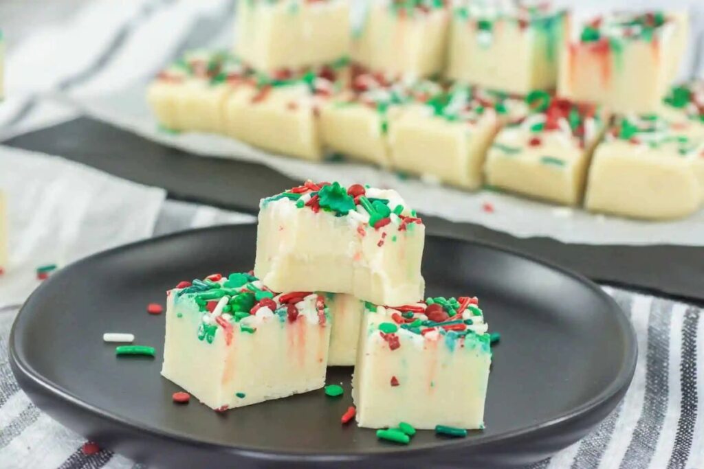 Easy Sugar Cookie Fudge Recipe.