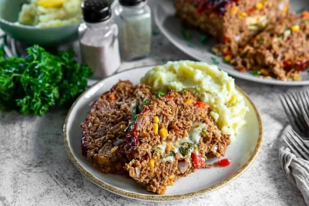 Italian Stuffed Meatloaf. 