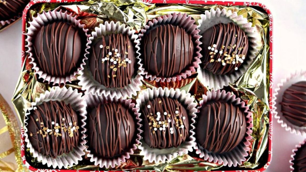 Marzipan Chocolates.