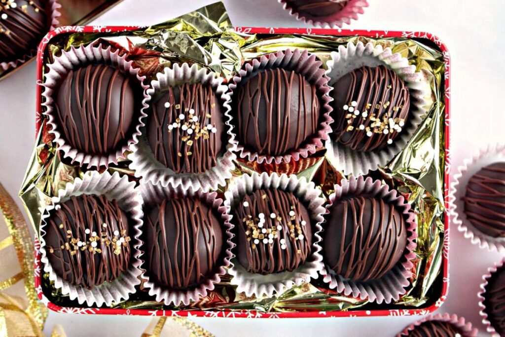 Marzipan Chocolates.