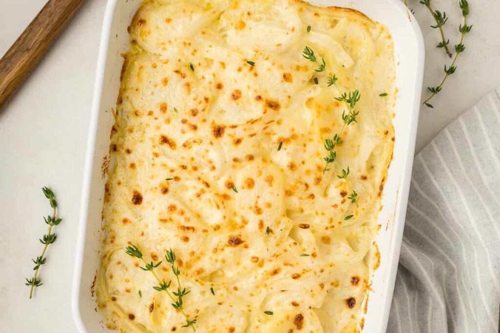 Scalloped Potatoes.