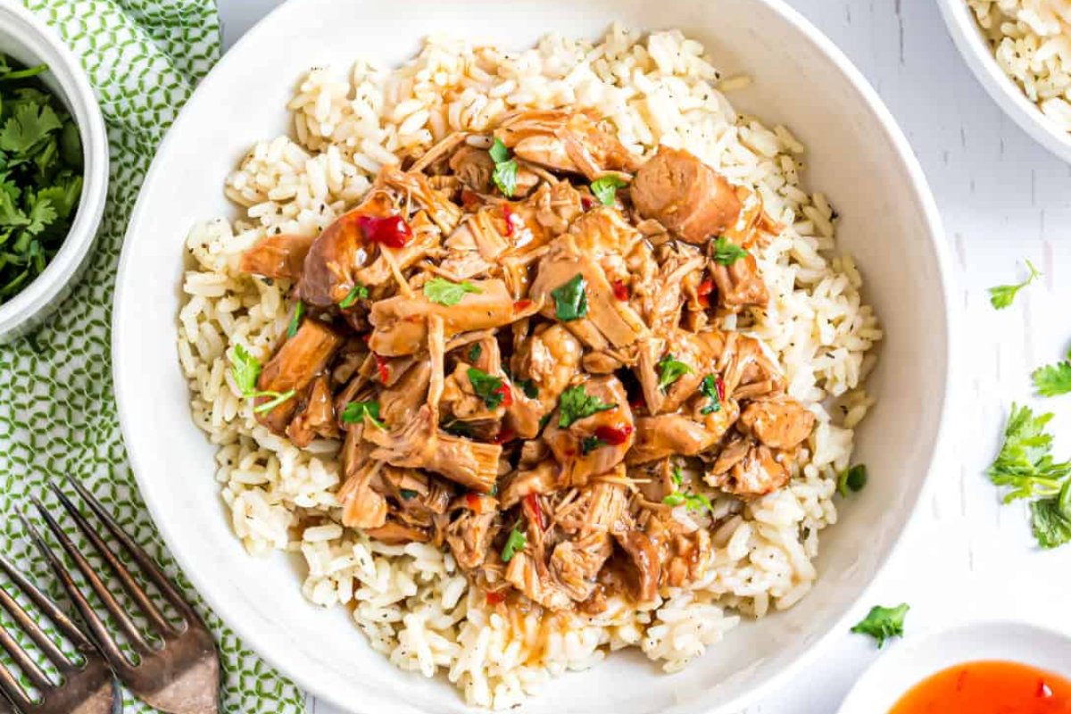 Slow Cooker Sweet Chili Chicken.