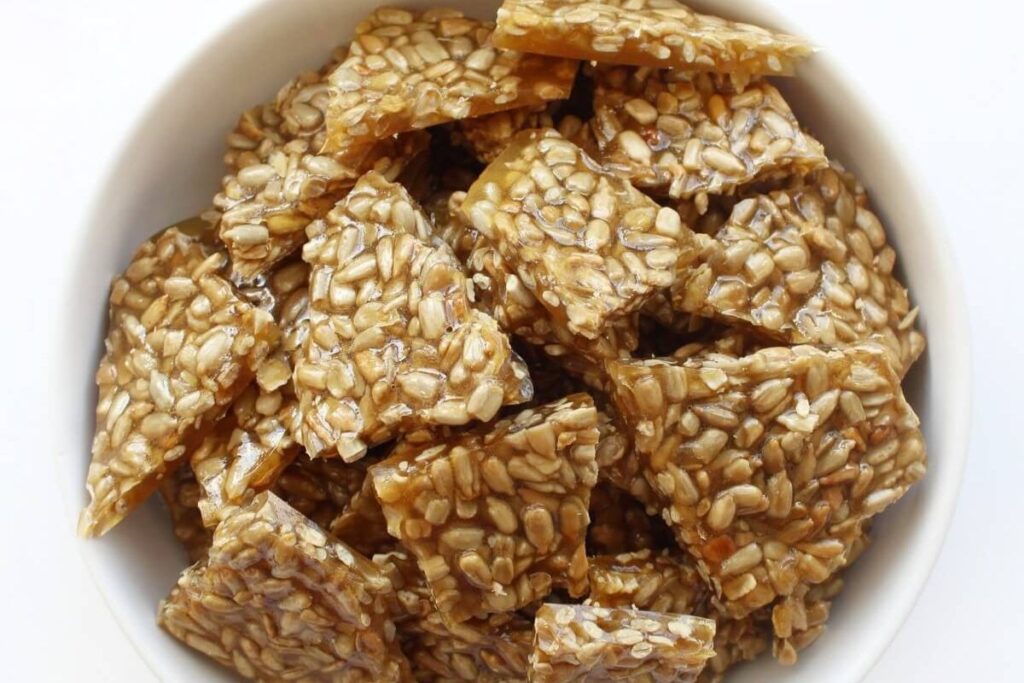 Sunflower Seed Brittle. 