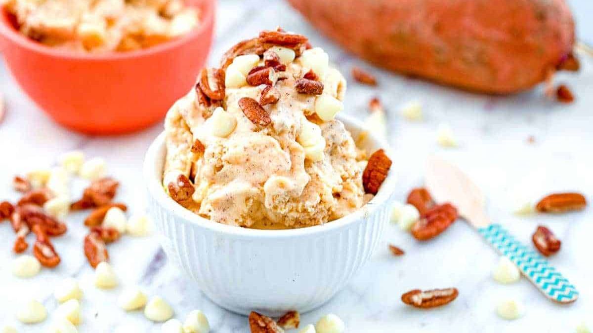 Sweet Potato Ice Cream.