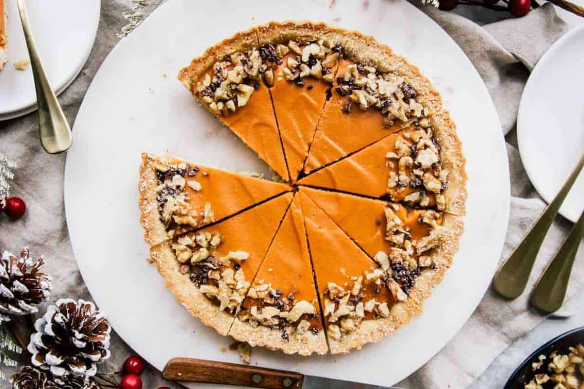 Sweet Potato Tart.