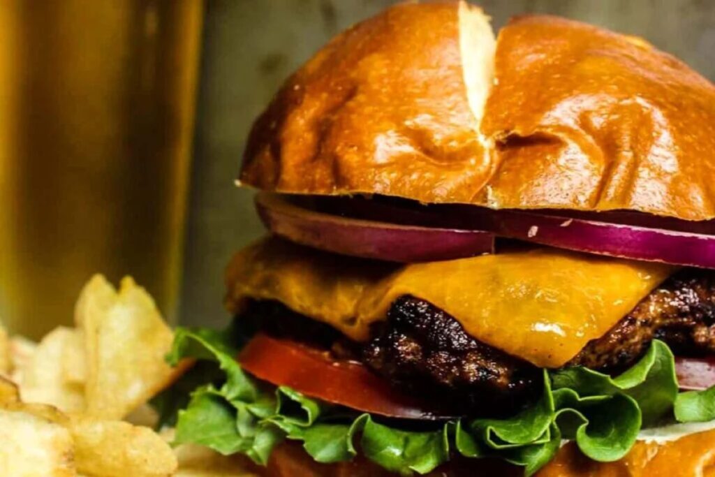 Umami Beef and Pork Burgers. 